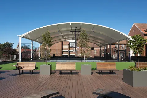 Knox Grammar MacNeil Indoor Sports Centre project site